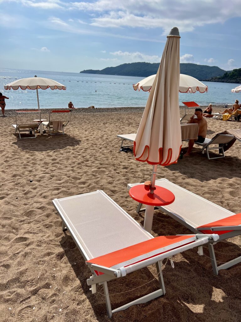 budva beach, beaches in montenegro