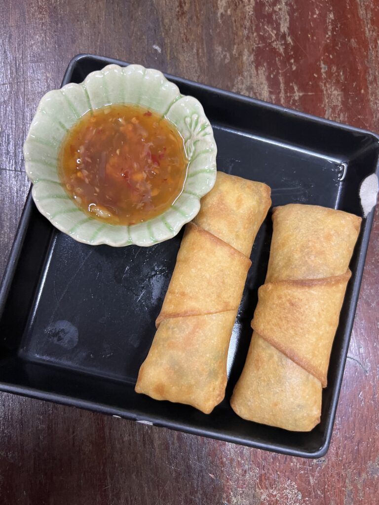 cooking class thailand, Chiang mai, Spring rolls