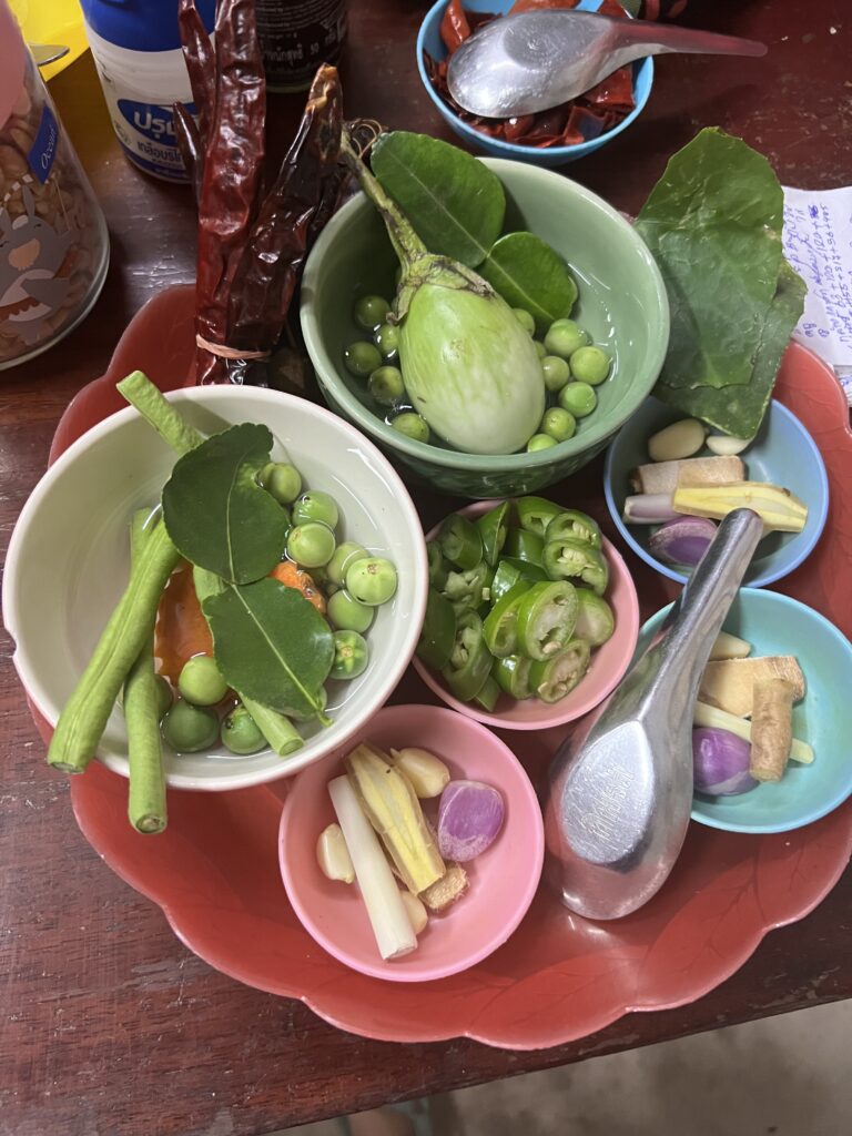 cooking class thailand, Chiang mai, Thai produce