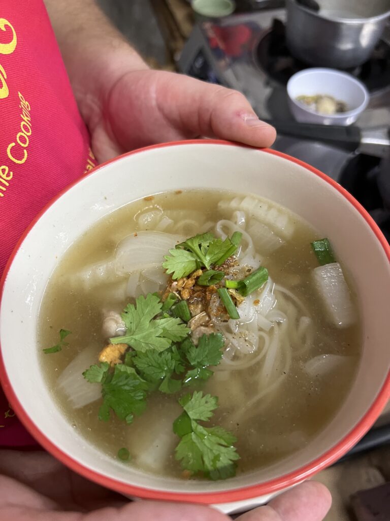 cooking class thailand, Chiang mai, Noodle soup